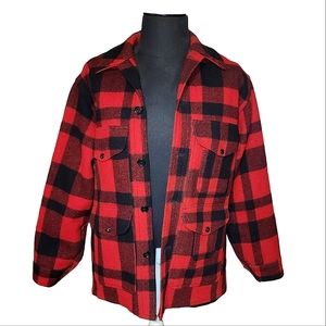 Vintage filson garment wool plaid jacket
